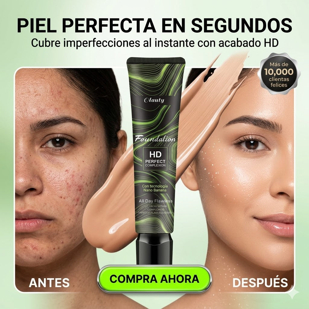 Cobertura e Hidratación en un solo PACK