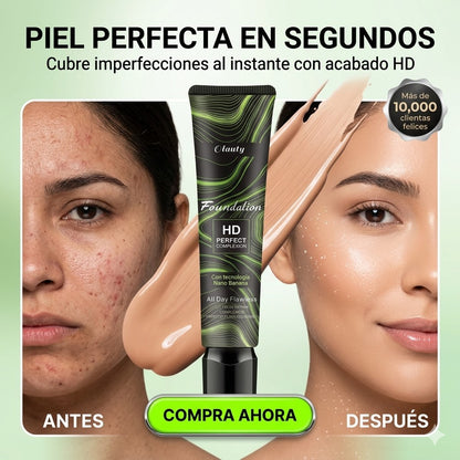 Cobertura e Hidratación en un solo PACK